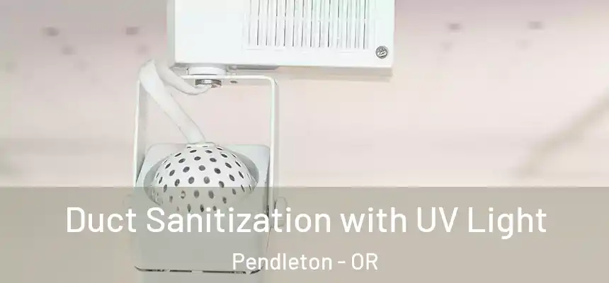 Duct Sanitization with UV Light Pendleton - OR